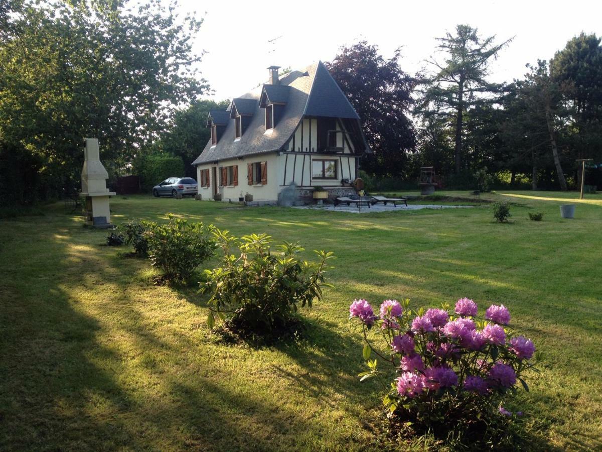 Charmante Chambre Privee Dans Veritable Maison Normande - Check In Tardif Ou Late Ok Sainte-Croix-sur-Aizier Exterior foto